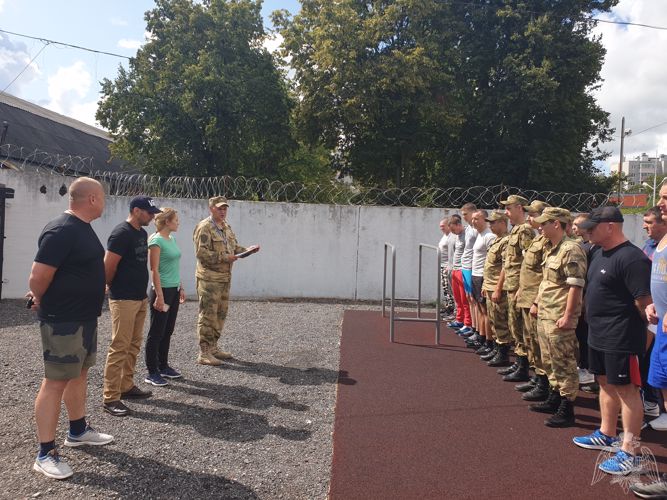 В Калининградской области продолжается акция «День спорта с Росгвардией»