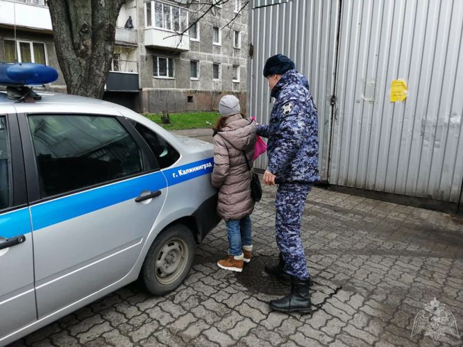 В Калининграде сотрудники вневедомственной охраны задержали женщину, которая совершила несколько краж в одном и том же магазине