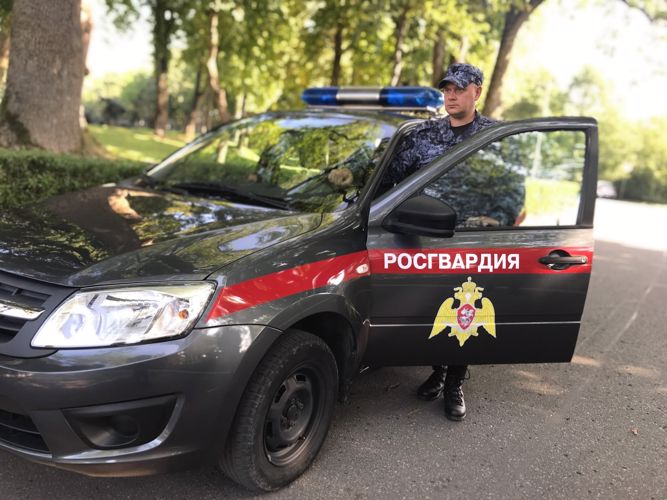 В Калининграде сотрудники Росгвардии задержали подозреваемого в краже велосипеда