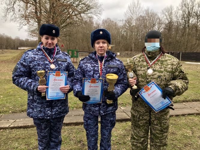 В Калининградской области прошел чемпионат по стрельбе среди сотрудниц и военнослужащих территориального Управления Росгвардии