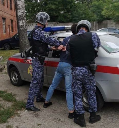 В Калининграде сотрудники Росгвардии задержали мужчину за нанесение телесных повреждений
