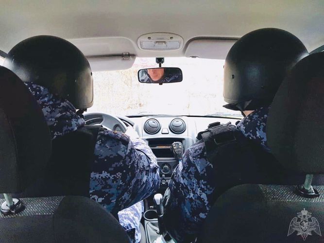 В Калининграде сотрудники Росгвардии задержали подозреваемого в краже велосипеда 