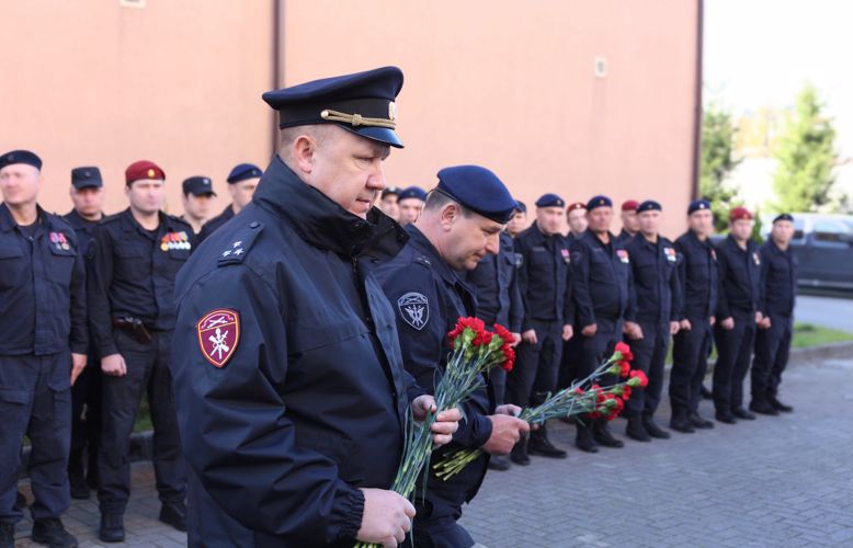 В Калининграде состоялось торжественное мероприятие, посвященное Дню образования СОБР Росгвардии