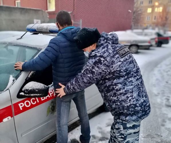 В Калининграде сотрудники Росгвардии задержали гражданина, объявленного в розыск