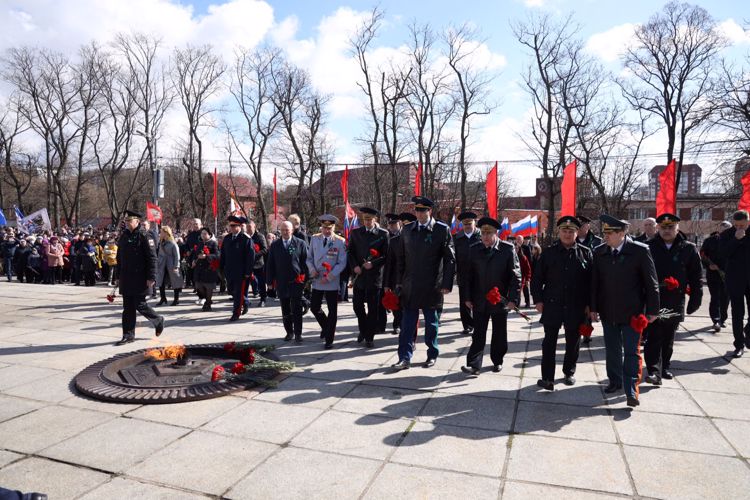 Начальник территориального Управления Росгвардии принял участие в торжественном мероприятии, приуроченном к 77-ой годовщине взятия Кёнигсберга