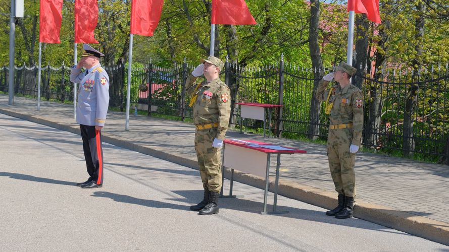 В Калининграде прошло торжественное награждение личного состава парадного расчета Росгвардии