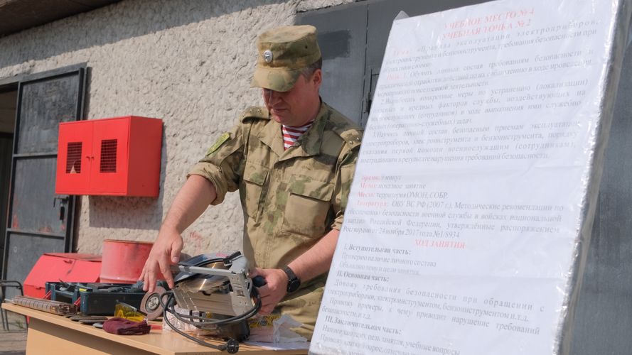 В Калининградском Управлении Росгвардии начался летний период подготовки