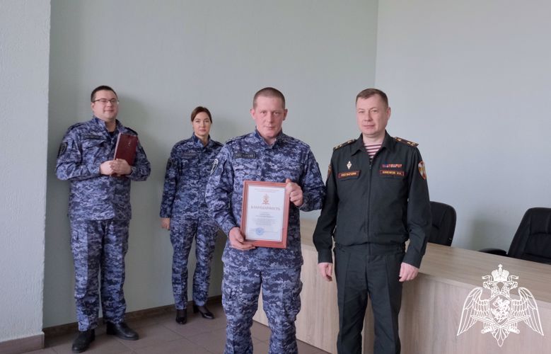 Руководство Росгвардии поздравило калининградских сотрудников подразделений государственного контроля и лицензионно-разрешительной работы с профессиональным праздником