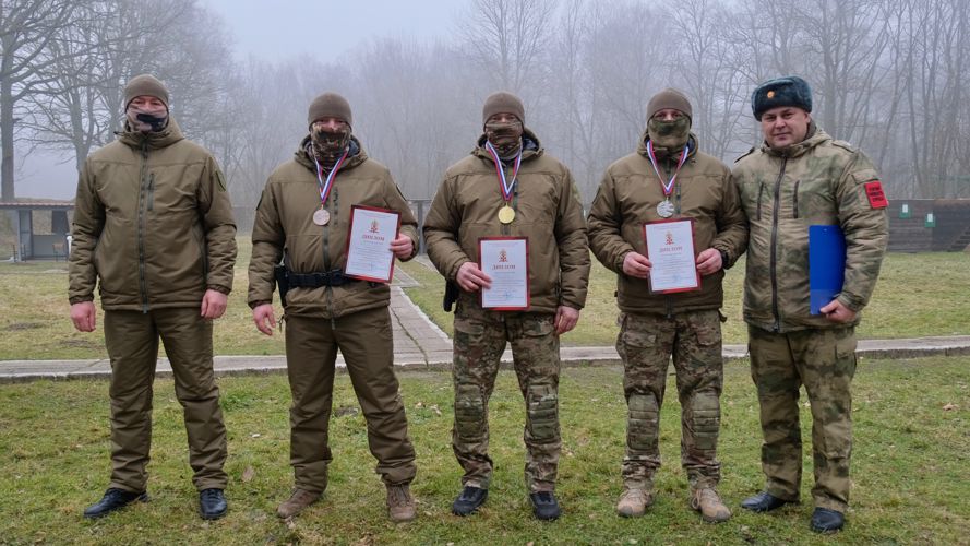 В Калининграде прошел чемпионат по стрельбе среди сотрудников и военнослужащих территориального Управления Росгвардии