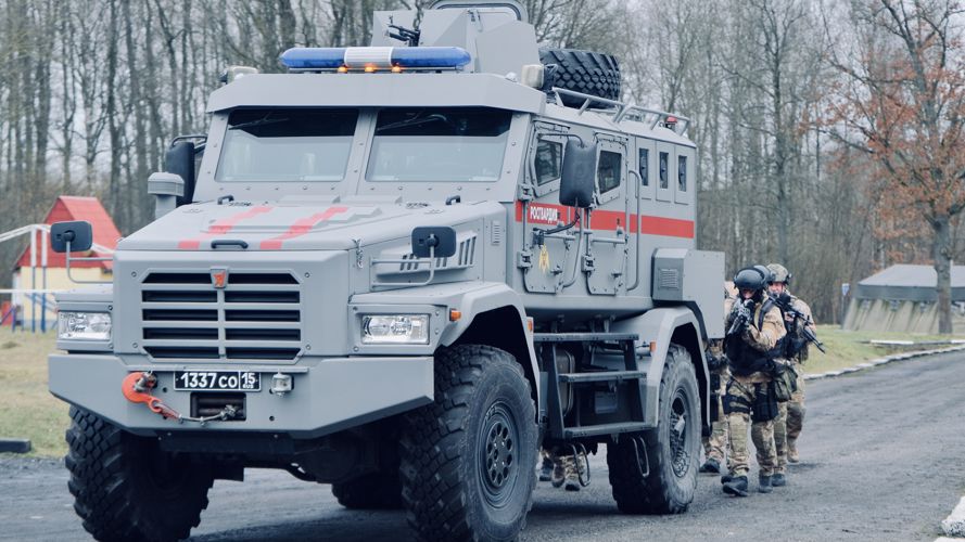 Росгвардейцы отработали противодиверсионную борьбу в Калининградской области