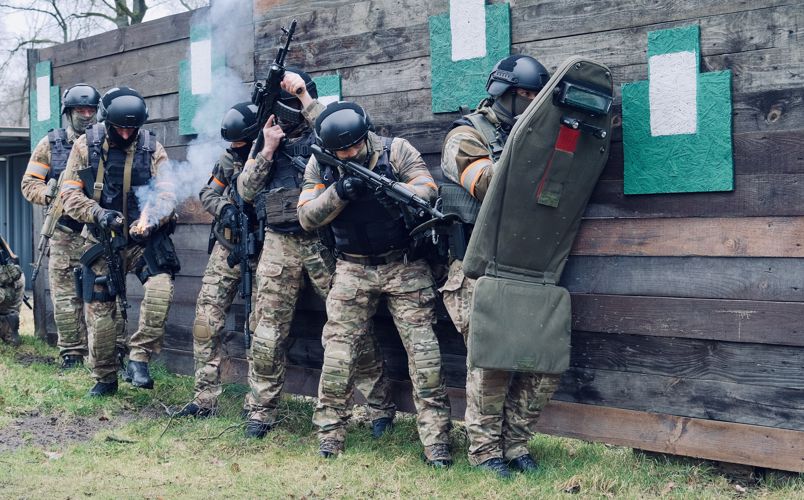 Росгвардейцы отработали противодиверсионную борьбу в Калининградской области