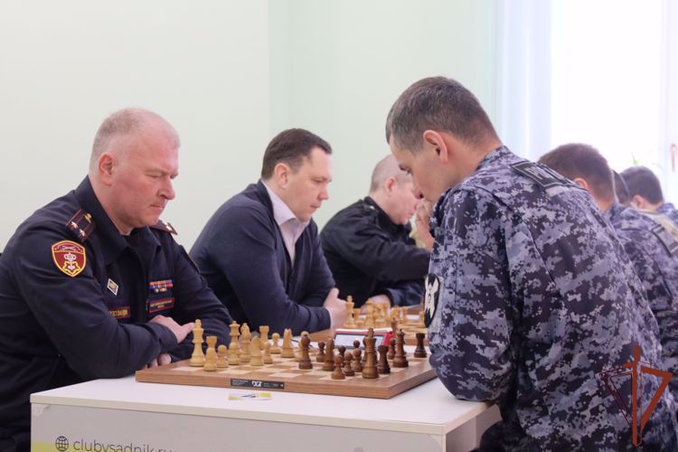 Калининградские росгвардейцы приняли участие в чемпионате Северо-западного округа Росгвардии по шахматам