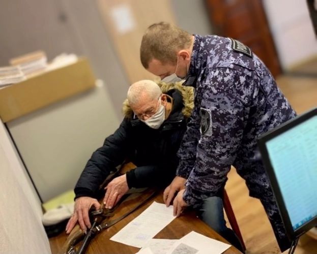 Сотрудниками Росгвардии за неделю изъято 14 единиц оружия в Калининградской области
