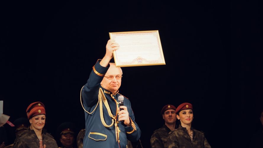 Концерт Академического ансамбля песни и пляски Росгвардии состоялся в калининградском драматическом театре 