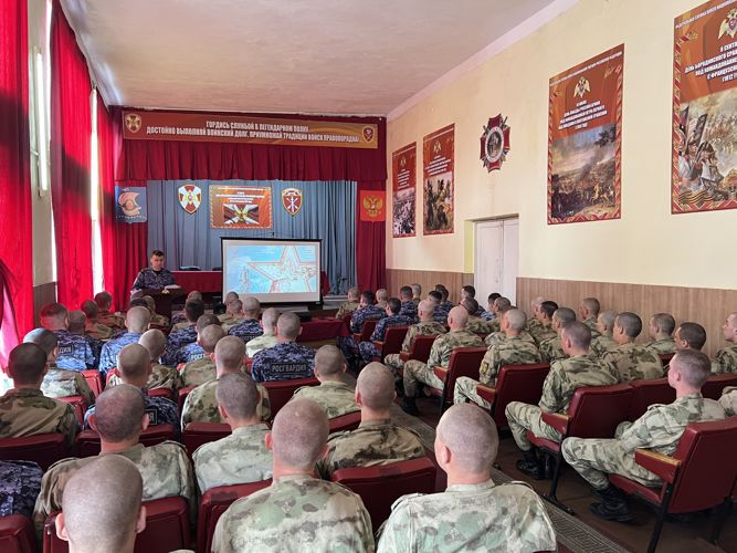 Калининградские росгвардейцы присоединились к Всероссийской патриотической акции «Диктант Победы»