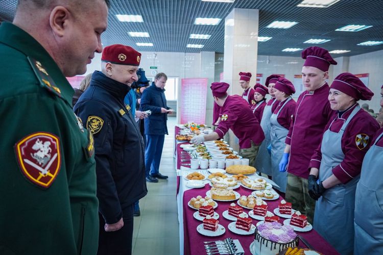 Калининградские росгвардейцы победили в конкурсе военных поваров  Северо-Западного округа Росгвардии