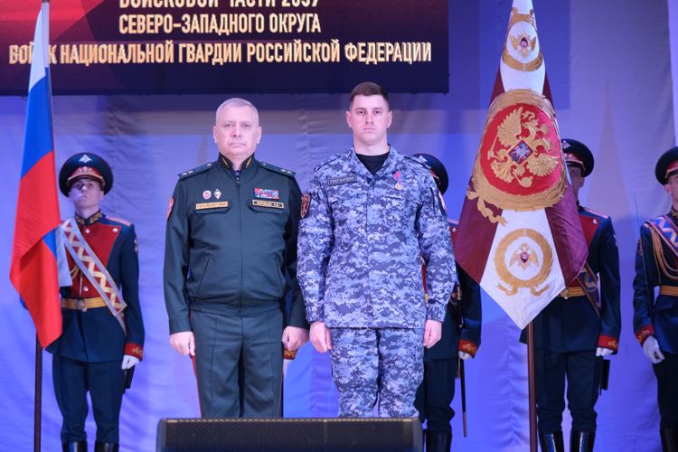 В Калининграде отметили 80-ю годовщину специального моторизованного полка Росгвардии