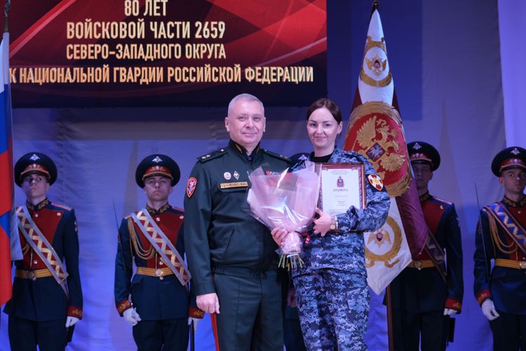 В Калининграде отметили 80-ю годовщину специального моторизованного полка Росгвардии