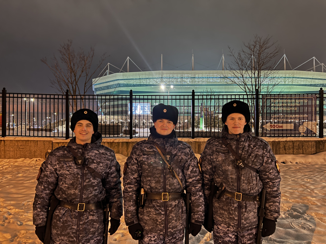 В Калининграде росгвардейцы обеспечили безопасность проведения последнего матча в профессиональном футболе России в 2023 году