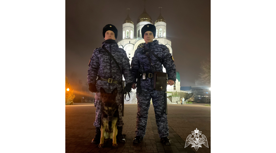 В Калининграде сотрудники и военнослужащие Росгвардии обеспечили безопасность граждан в новогоднюю ночь