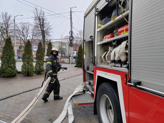 Росгвардия и МЧС провели совместную пожарно-тактическую тренировку в Калининграде