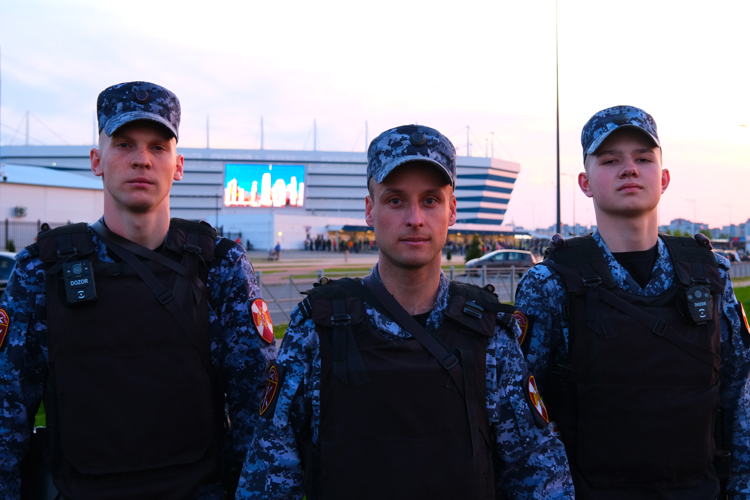 В Калининграде росгвардейцы обеспечили безопасность футбольного матча РПЛ