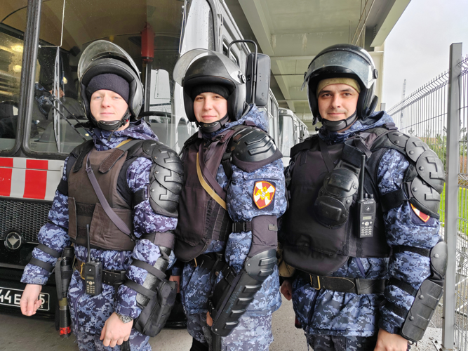 В Калининграде росгвардейцы обеспечили безопасность  футбольного матча РПЛ 