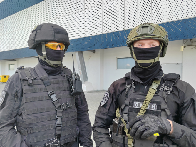 В Калининграде росгвардейцы обеспечили безопасность футбольного матча 30-го тура Российской Премьер-лиги