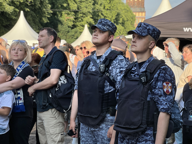 Росгвардейцы обеспечили безопасность спортивных мероприятий в Калининграде
