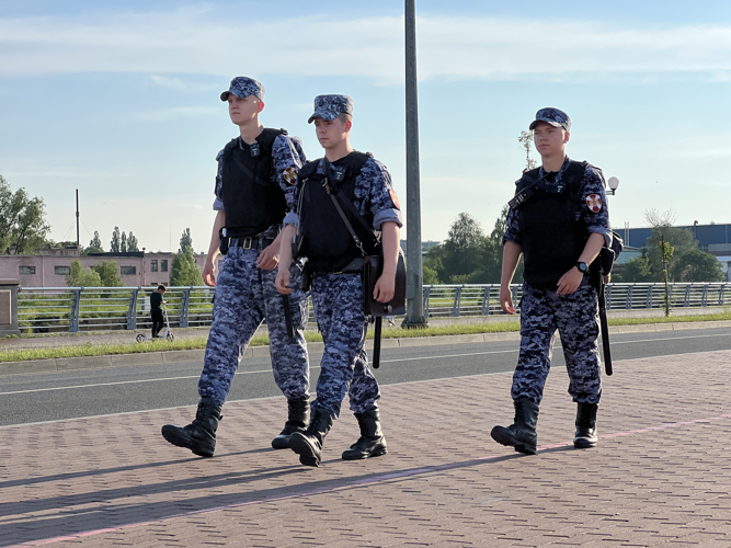 Росгвардейцы обеспечили безопасность спортивных мероприятий в Калининграде