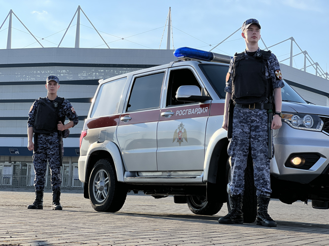 Росгвардейцы обеспечили безопасность спортивных мероприятий в Калининграде