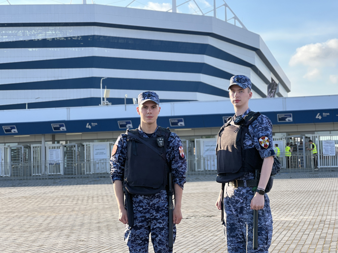 Росгвардейцы обеспечили безопасность спортивных мероприятий в Калининграде