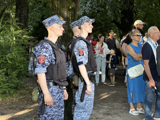 Росгвардейцы обеспечили безопасность спортивных мероприятий в Калининграде