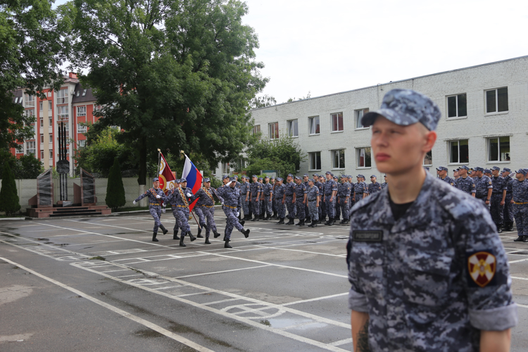 В калининградском полку Росгвардии состоялась церемония принятия присяги