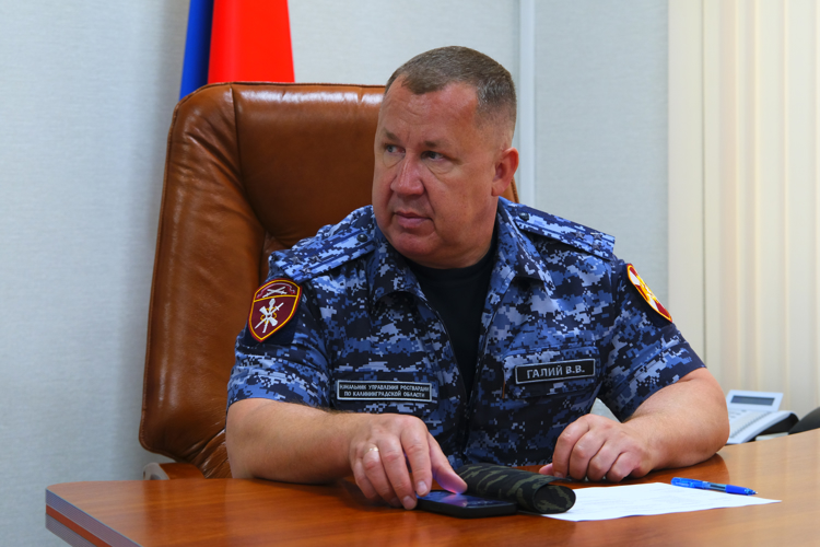Начальник Управления Росгвардии по Калининградской области провел личный прием граждан в Общественной приемной Президента РФ