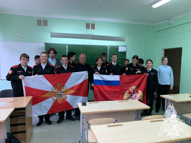 Ветераны Росгвардии проводят для школьников Калининградской области акцию «Росгвардия актуальна»