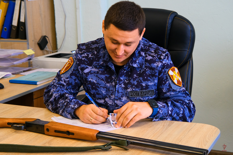 В Калининграде состоялась пресс-конференция начальника Центра лицензионно-разрешительной работы  регионального Управления Росгвардии