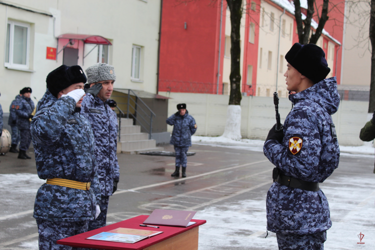 15 уроженцев Башкирии стали военнослужащими калининградского полка Росгвардии
