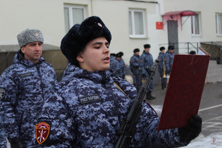 15 уроженцев Башкирии стали военнослужащими калининградского полка Росгвардии