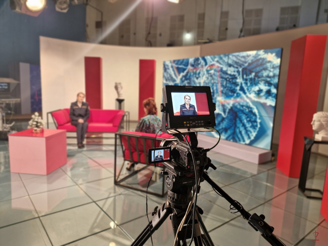 Психолог-полиграфолог Управления Росгвардии по Калининградской области стала гостьей в студии программы «Утро России» на ГТРК «Калининград»