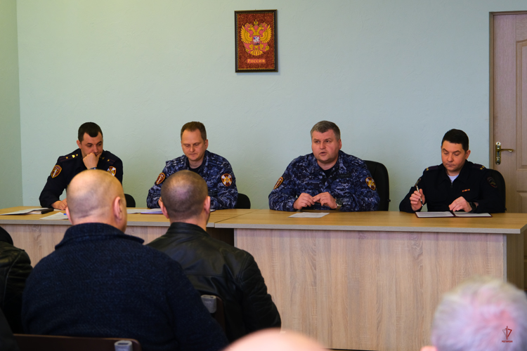 В Калининграде под руководством заместителя начальника регионального Управления Росгвардии проведено заседание координационного совета по вопросам частной охранной деятельности