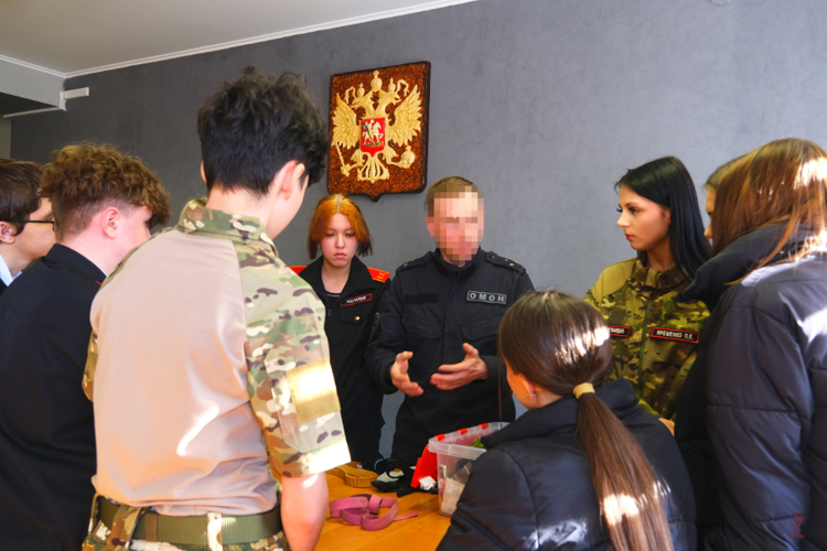 В Калининграде на базе ОМОН «Град» состоялся слёт кадет Росгвардии (видео)