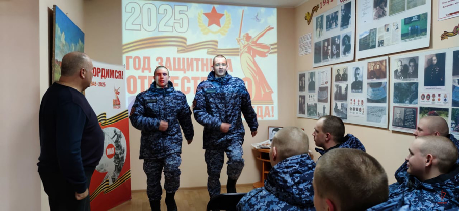 В Калининградской области военнослужащие Росгвардии стали участниками краеведческого проекта «Летопись большой войны»
