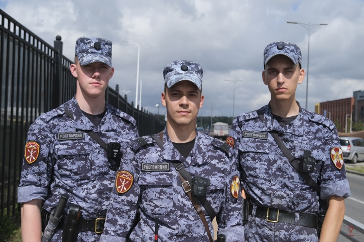 В Калининграде росгвардейцы обеспечили безопасность футбольного матча РПЛ