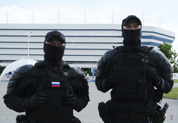 В Калининграде росгвардейцы обеспечили безопасность футбольного матча РПЛ