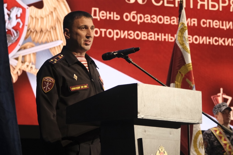 В Калининграде отпраздновали 59-летие со дня образования специальных моторизованных частей Росгвардии (видео)