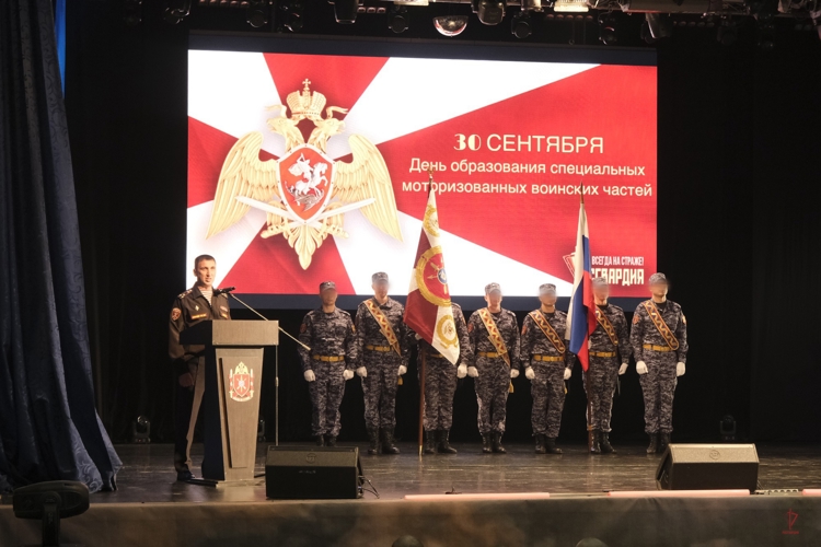 В Калининграде отпраздновали 59-летие со дня образования специальных моторизованных частей Росгвардии (видео)