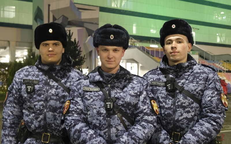 Безопасность матча Кубка России по футболу обеспечили росгвардейцы в Калининграде