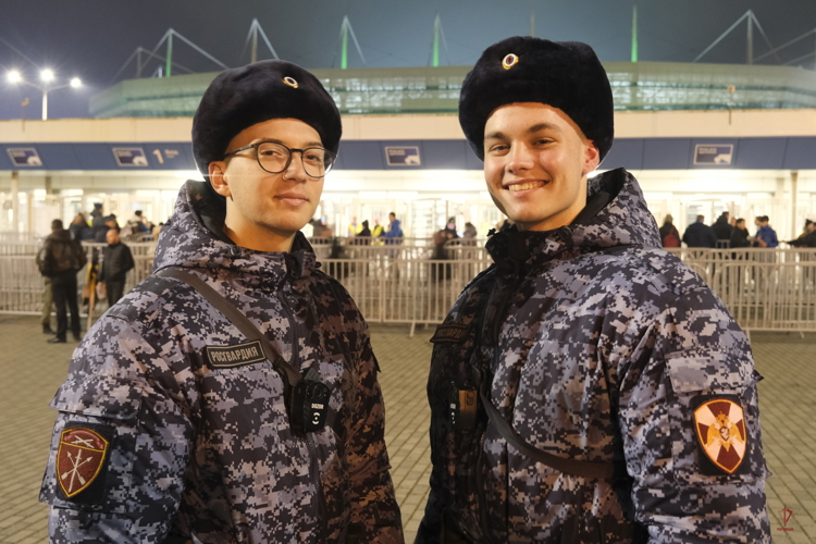 Безопасность матча Кубка России по футболу обеспечили росгвардейцы в Калининграде