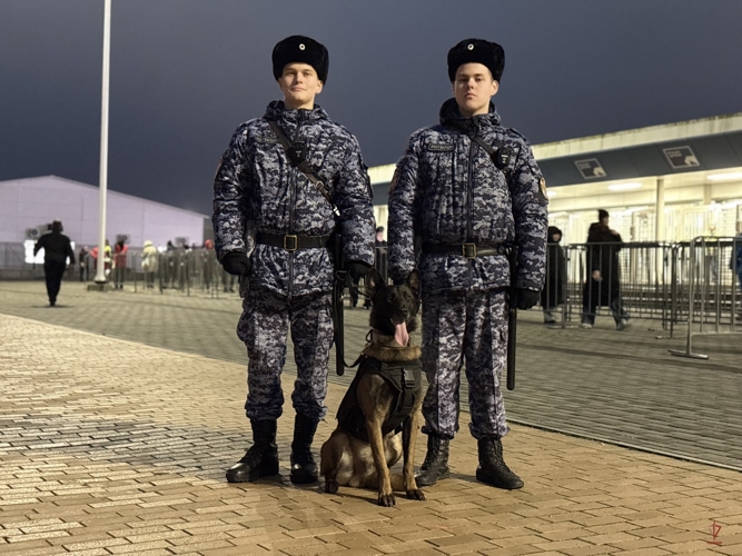 Безопасность матча Кубка России по футболу обеспечили росгвардейцы в Калининграде